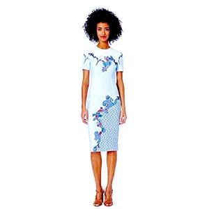 YIGAL AZROUËL printed scuba dress